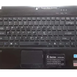 Sony Vaio VPCEA12EN Palmrest Touchpad Black 012-300A-2984-A