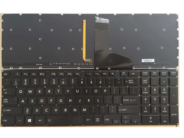 Toshiba Satellite P55-A5312 P55T-A5118 P55t-A5116 Backlit Keyboard