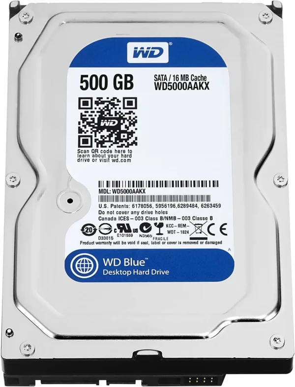 Western Digital 500GB 7200RPM 2.5 Inch SATA Hard Disk 678309-005 0J47815