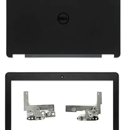 Dell Latitude E7250 12.5 inch LCD Top Cover Bezel with Hinges BLR