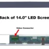 14.0 inch 40 Pin Video Connector Laptop Screen HB140WX1-200