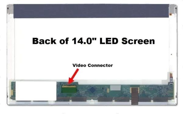 14.0 inch 40 Pin Video Connector Laptop Screen HB140WX1-200