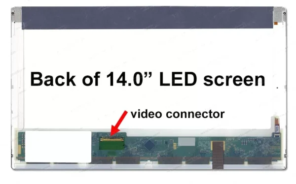Dell latitude e5420 laptop lcd screen 14. 0 inch 40 pin glossy