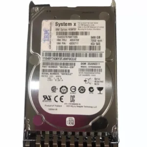 IBM 500gb 7.2k 6Gbps 2.5 Inch SAS Hard Disk 42D0711