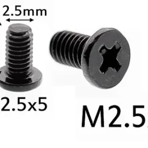 Laptop M2.5x5 Width 2.5MM Height 5MM Screw - 100 Pieces