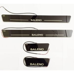 Maruti Suzuki Baleno 2016 Onwards Door Opening Matrix Moving LED Footstep - 4 Pieces