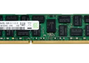 Samsung 1x 8GB DDR3-1333 RDIMM PC3L-10600R Dual Rank M393B1K70CH0-YH9