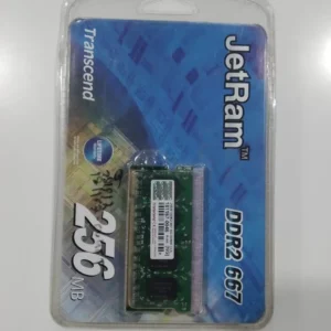 Transcend JetRam 256MB DDR2-667 CL5 Laptop Ram JM435Q644A-6