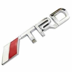 TRD Metal Body Side Bedge Logo Emblem Decal Sticker