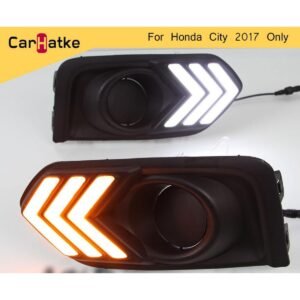 Honda City 2017 Front LED DRL Daytime Running Lights (Set of 2Pcs.)