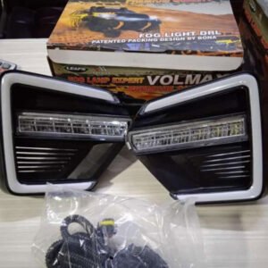 Renault Triber LED DRL Daytime Running Lights With Matrix Turn Signal & LED Fog Lamp - (Set of 2Pcs.)