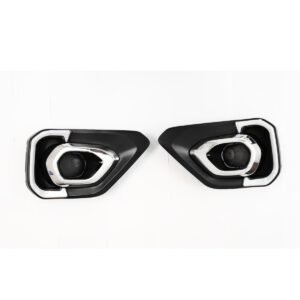 Tata Nexon 2020-23 Front LED DRL Day Time Running Lights with Matrix Turn Signal Indicator (Set of 2Pcs.)