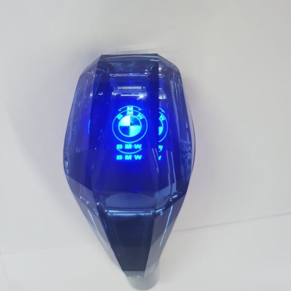 Bmw illuminated multi color led gear shift knob