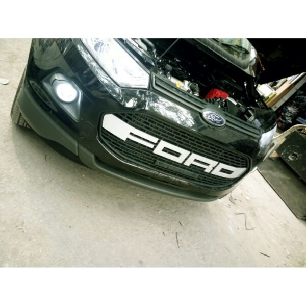 Ford logo front grill abs plastic for old ecosport black and white