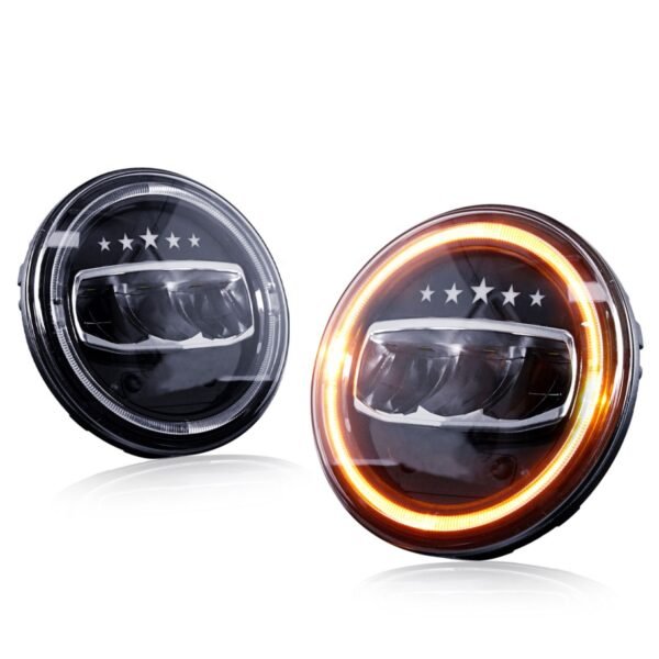 G-wagon design modified headlight for mahindra thar 2020 onwards