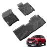 GFX MG Hector 2019 Onwards Custom Fit LLM LifeLong TPV Mats - Set Of 3 Pcs.