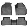 GFX Renault Kwid 2015 Onwards Custom Fit LLM LifeLong TPV Mats - Set Of 3 Pcs.