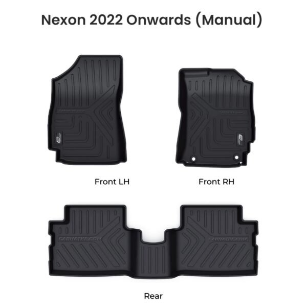 Gfx tata nexon 2023 onwards custom fit llm lifelong tpv mats