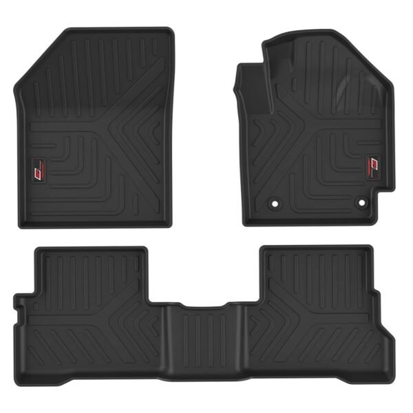 Gfx tata punch 2021 onwards custom fit llm lifelong tpv mats - set of 3 pcs.