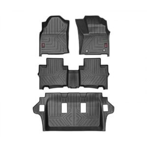 GFX Toyota Innova Crysta 2016 Onwards Custom Fit LLM LifeLong TPV Mats - Set Of 4 Pcs.