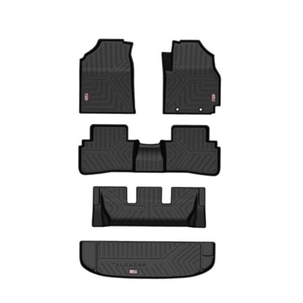 Gfx trunk & floor mats for hyundai alcazar 2021-24