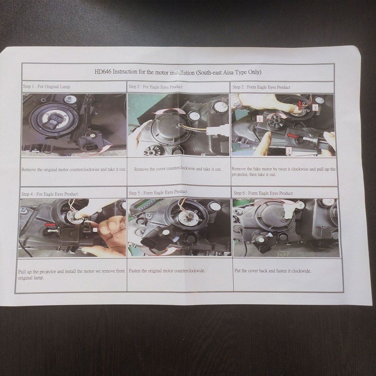 Honda city 2014-2016 bmw style modified headlight with drl and projector lamp (set of 2pcs. )