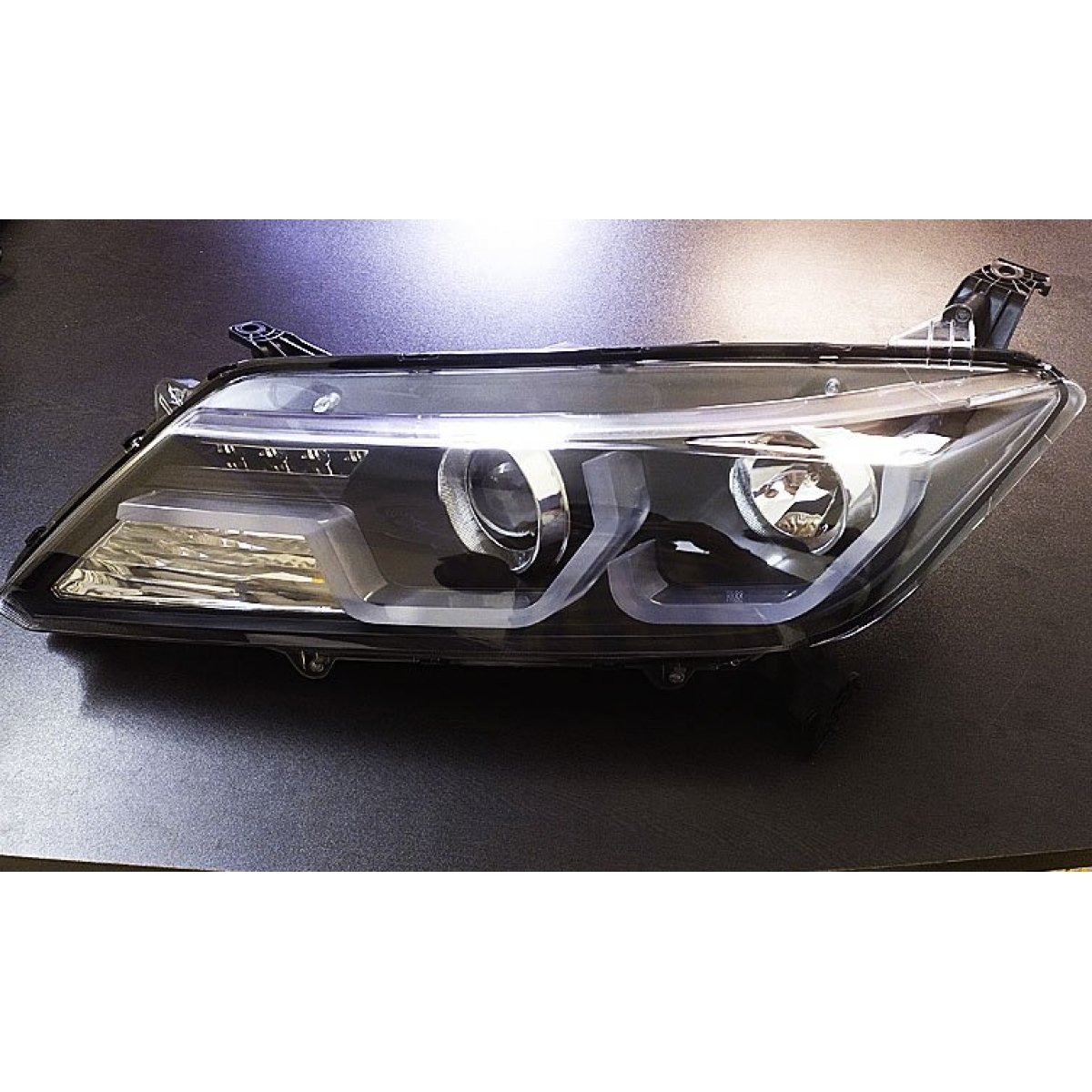Honda city 2014-2016 bmw style modified headlight with drl and projector lamp (set of 2pcs. )