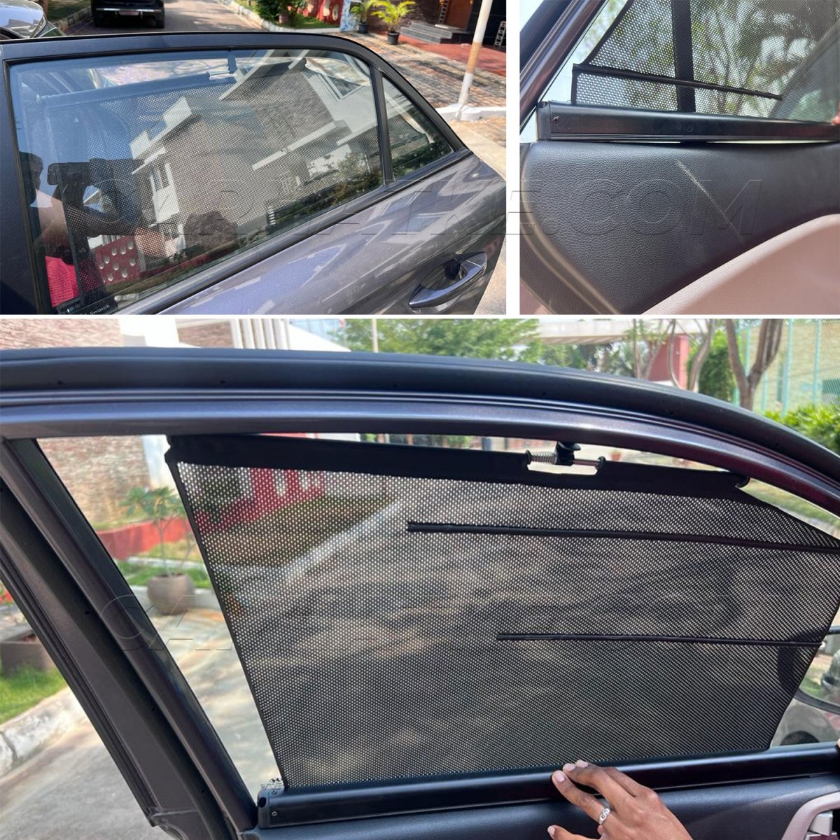 Hyundai i20 elite 2014-2018 automatic window rolling curtain - 4 pieces