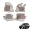 Maruti New Ertiga Old Premium Diamond Pattern 7D Car Floor Mats (Set of 4, Beige)