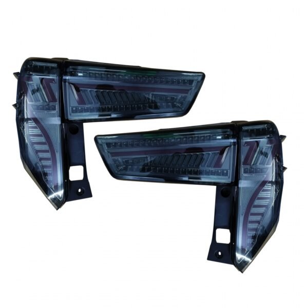Toyota innova crysta 2016 onwards modified led tail light - audi q8 design