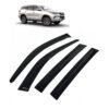 Car Window Door Visor For Toyota Fortuner New Set Of 6 (Black)