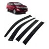 Car Window Door Visor For Toyota Innova Crysta Set Of 6 (Black)