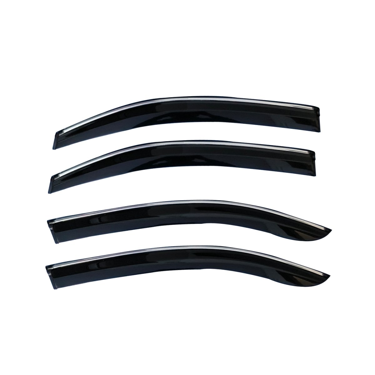 Cartrix chrome line door visor for maruti suzuki dzire 2024 onwards