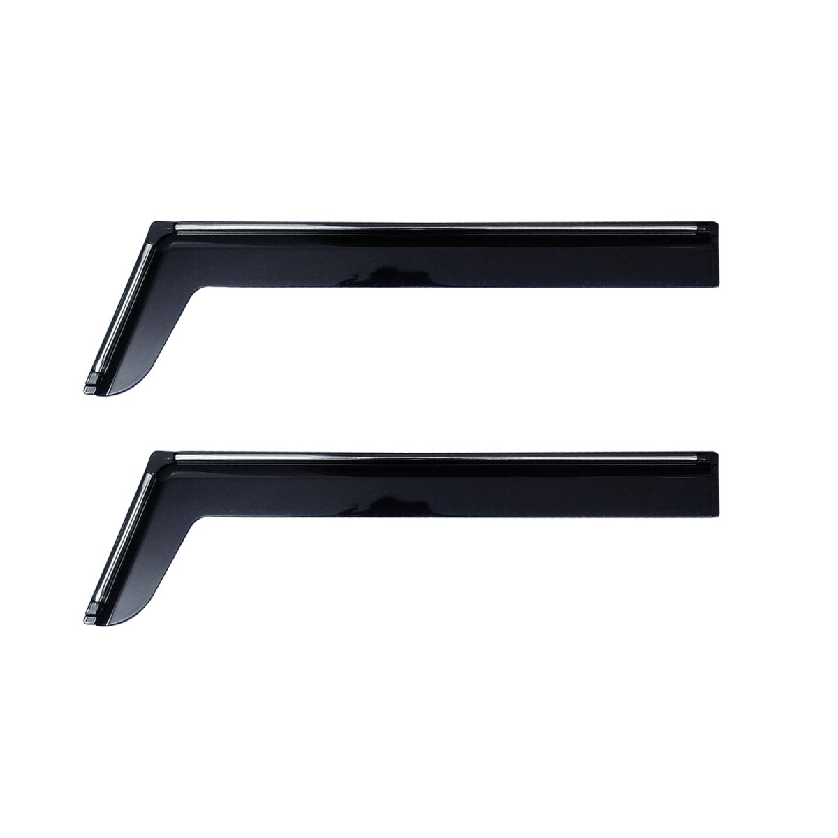 Cnleague chrome line door visor for mahindra thar roxx 2024 onwards