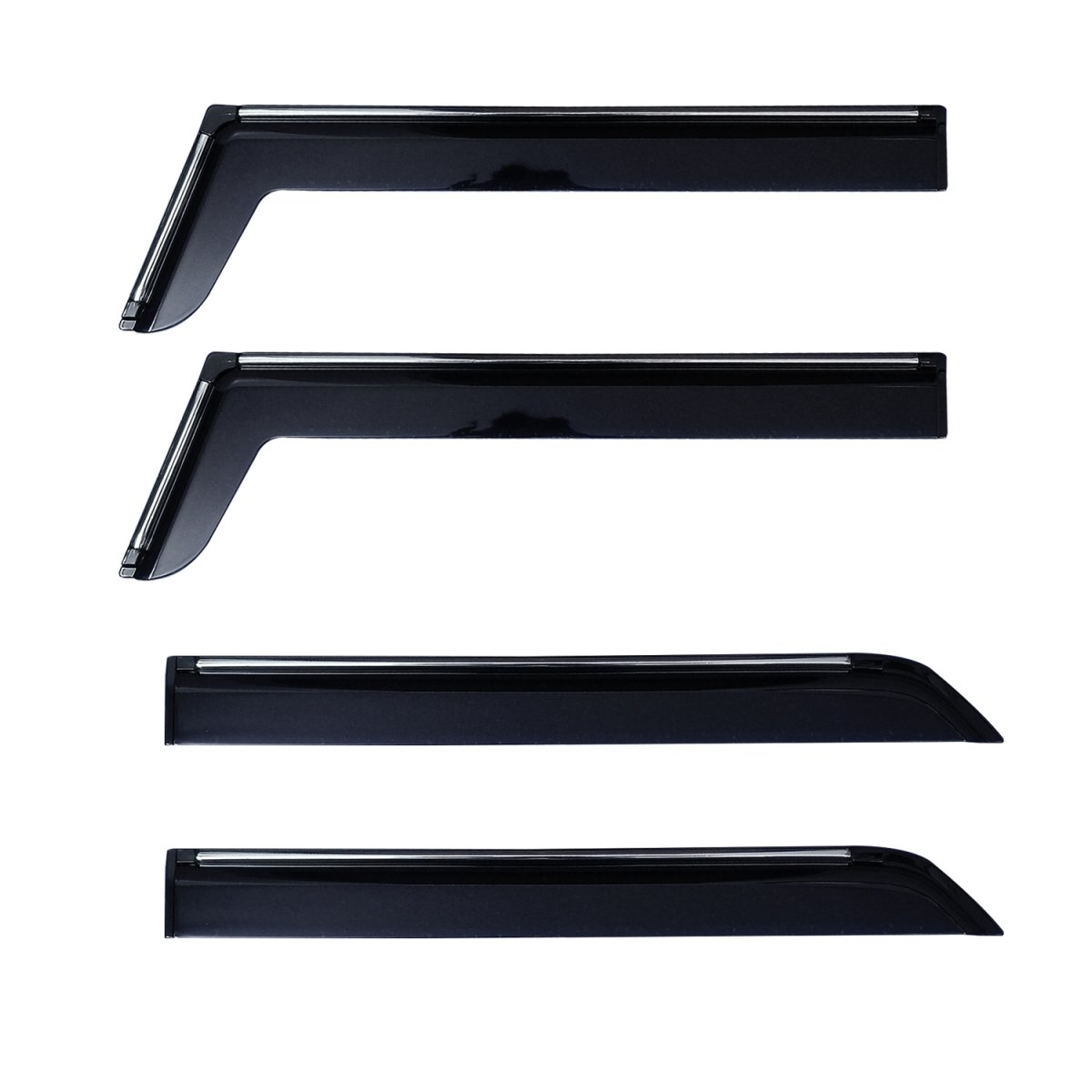 Cnleague chrome line door visor for mahindra thar roxx 2024 onwards