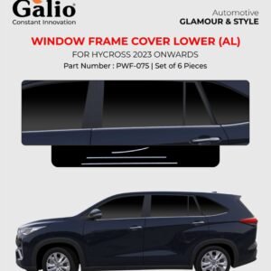 Cnleague Lower Window Chrome Garnish for Toyota Innova Hycross 2023 Onwards