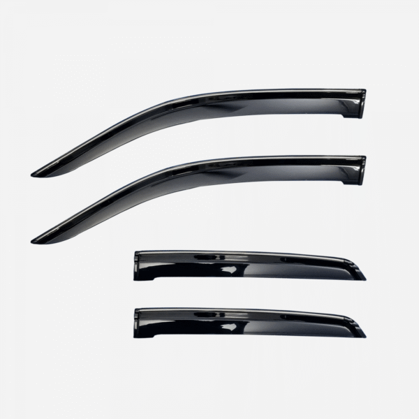 Cnleague toyota taisor 2024 onwards door visor with chrome line