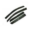 Ford Old Endeavour Car Window Door Visor with Chrome Line (Set Of 4 Pcs.)