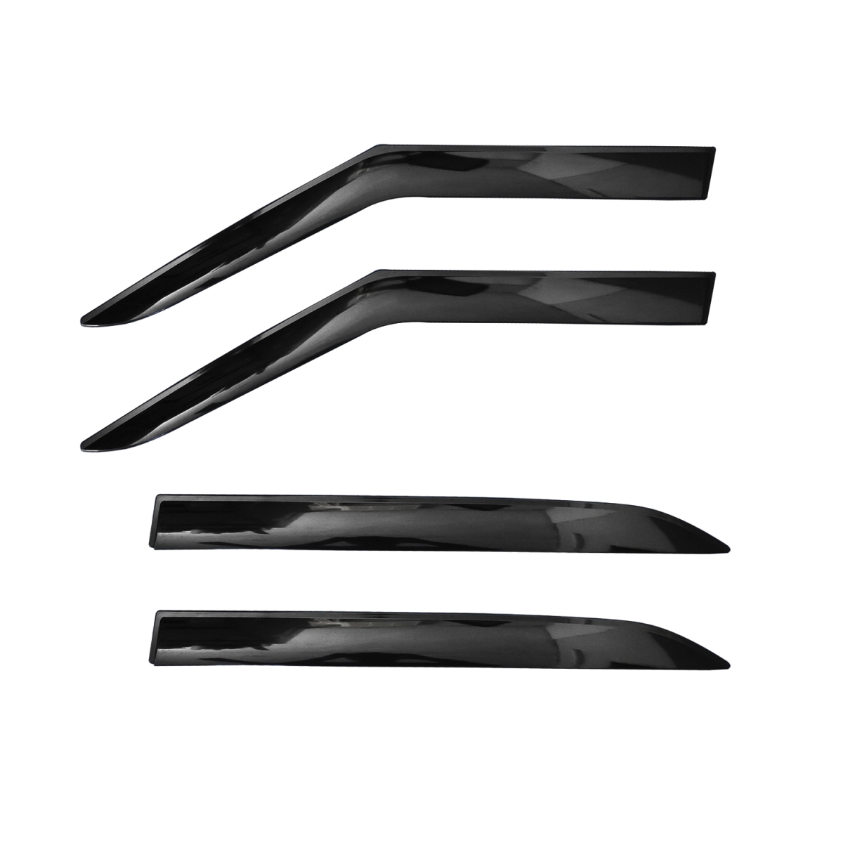 Galio hyundai creta 2015-20 window door visor - black
