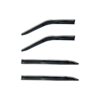 Galio Hyundai Exter 2023 Onwards Window Door Visor with Chrome Line