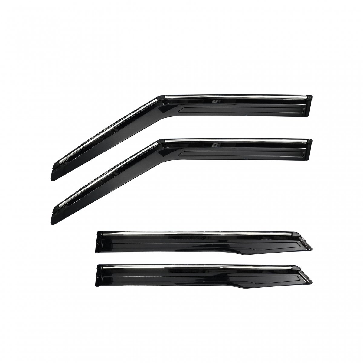 Galio hyundai venue 2019 onwards window door visor silver line