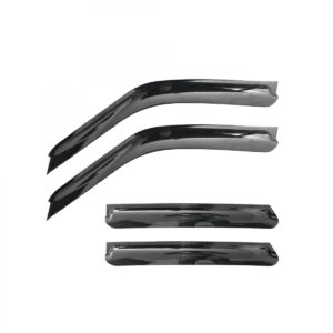 Galio Tata Safari Storm 2012-19 Window Door Visor - Black