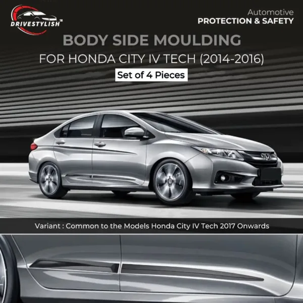 Honda city side beading 2014-2017
