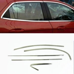 Honda Civic 2010 Full Window Chrome Garnish Trims (Set Of 10Pcs.)