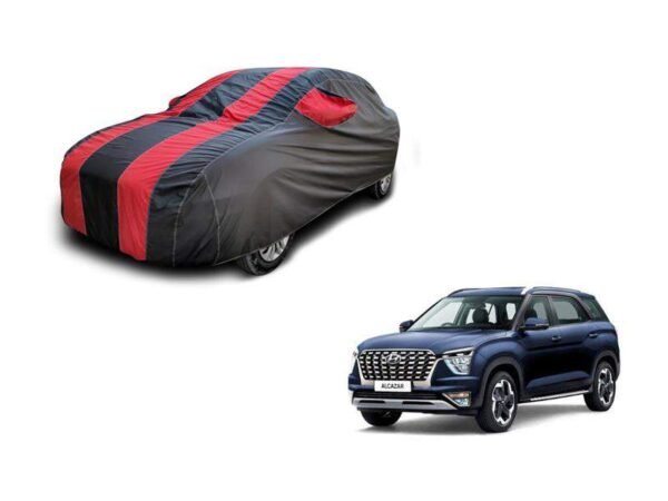 Hyundai alcazar double colour lining car body cover