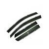 Hyundai Aura Car Window Door Visor with Chrome Line (Set Of 4Pcs.)