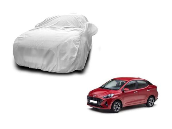 Hyundai aura new silver car body cover