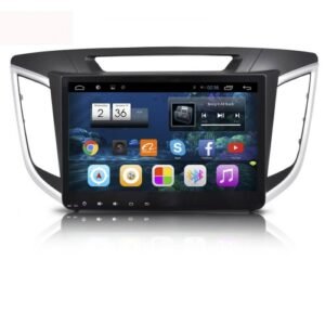 Hyundai Creta 2015-2018 9 Inches HD Touch Screen Smart Android Stereo (2GB, 16GB) with Stereo Frame By Ozone Plus