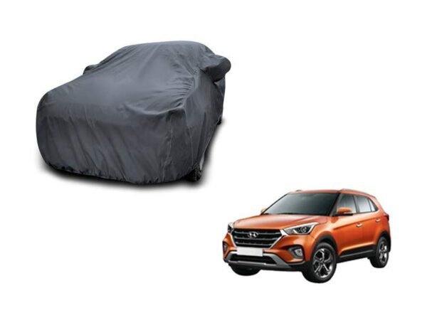 Hyundai creta 2018 american grey car body cover