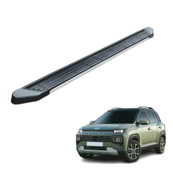Hyundai exter side footrest with stylo design